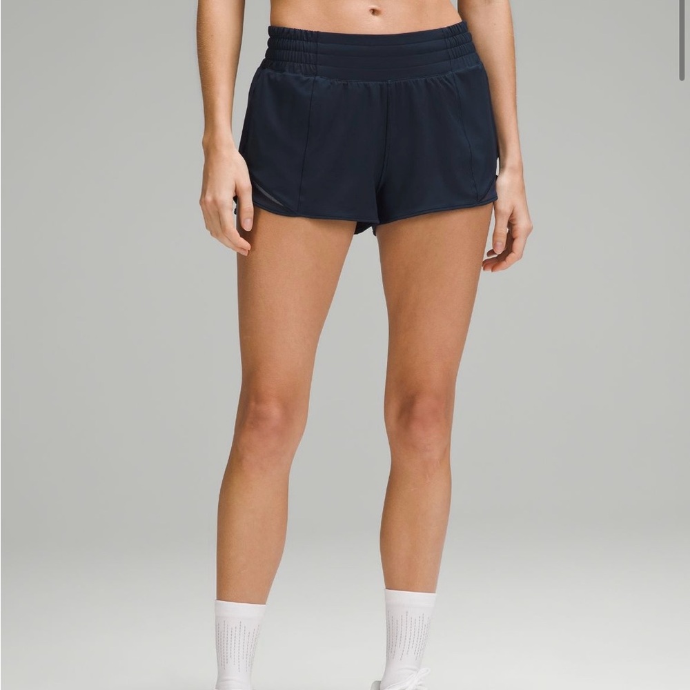 Lululemon Hotty Hot Low Rise 2.5 short - Navy
